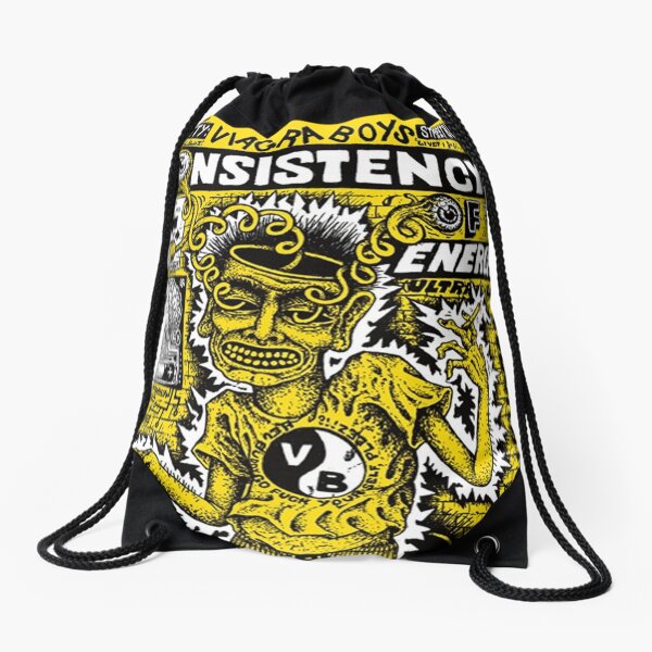 Viagra Boys- Consistancy of Energy Drawstring Bag