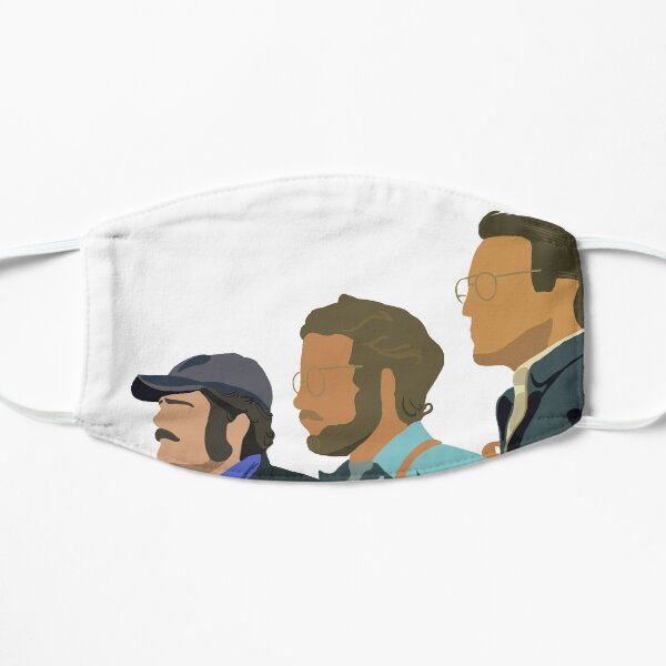 Jaws Silhouette Flat Mask