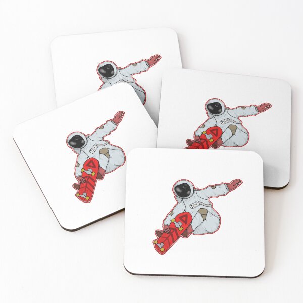 Item preview, Skating Astronaut (No Background) designed and sold by juliaspaint.