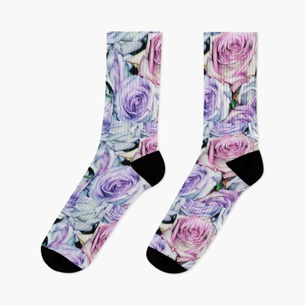 Item preview, Pink and Mauve Roses designed and sold by Roz McQuillan Fine Art & Photography.