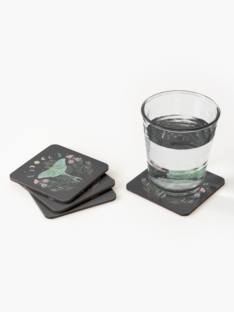 Alternate view of Luna and Forester Coasters (Set of 4)