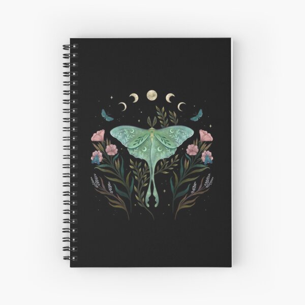 Luna and Forester Spiral Notebook