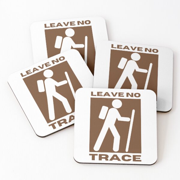 Item preview, Leave No Trace Save the Planet Trail Sign Hiking designed and sold by Samsdesignshop.