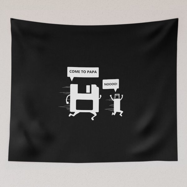 Item preview, USB, I'm your Father funny chasing scene - vWhite designed and sold by Art-Tease.