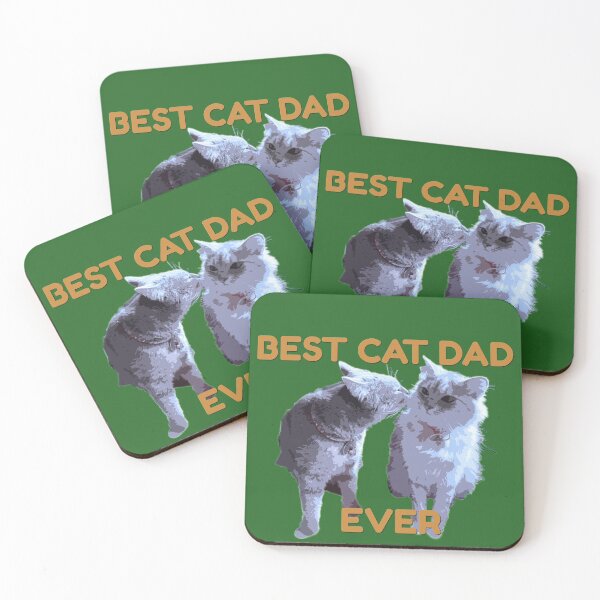 Item preview, Best Cat dad designed and sold by Kaczmania.