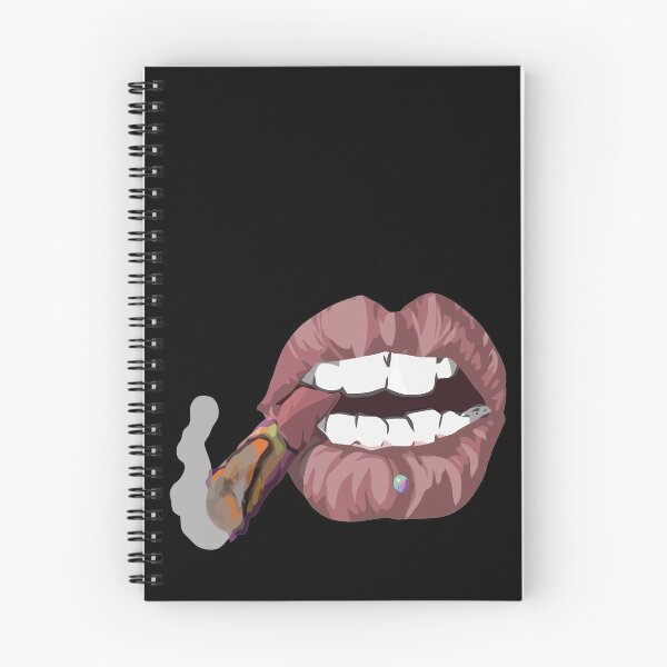 Item preview, Puffy Lips Toking a Tiny Rose Rose Blunt designed and sold by annactharris.