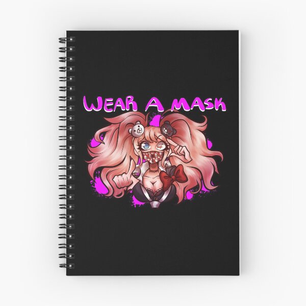 Item preview, Junko Enoshima WEAR A MASK designed and sold by SkeletalAxolotl.