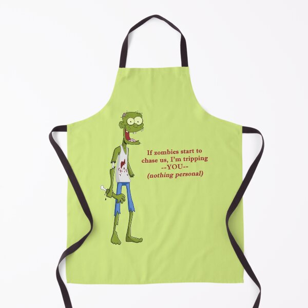 Item preview, If Zombies Chase Us - Funny Halloween designed and sold by ittybittyowl.