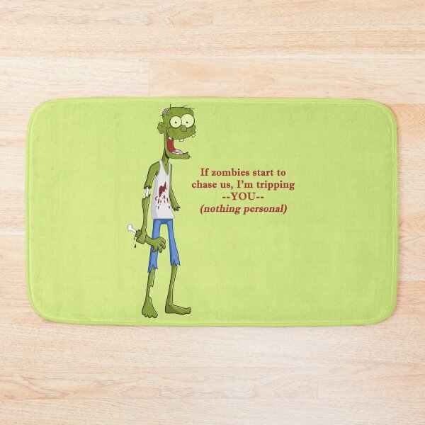Item preview, If Zombies Chase Us - Funny Halloween designed and sold by ittybittyowl.
