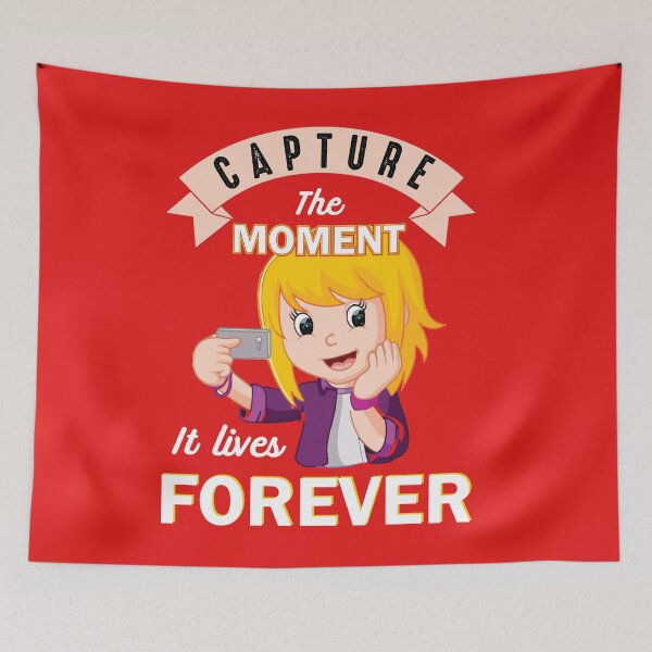Item preview, Capture the Moment it lives Forever designed and sold by 1stopselfieshop.