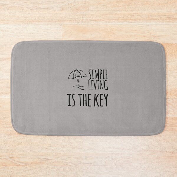 Item preview, Simple Living Is The Key Minimalism designed and sold by Elena's Shop.