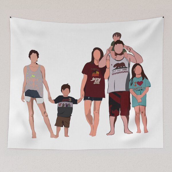 Item preview, family at the beach  designed and sold by smolsaltypeach1.