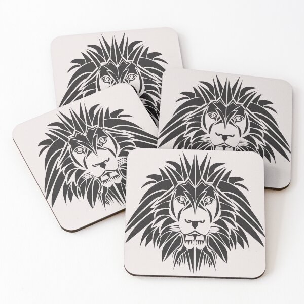 Item preview, Tribal style Lion Tat designed and sold by Millenial Designs.