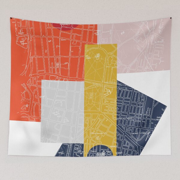 Item preview, Sydney map designed and sold by Pindigo Designs.