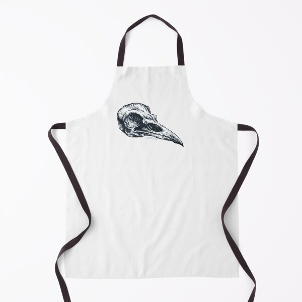 Item preview, Raven Skull - White designed and sold by notchristeehee.