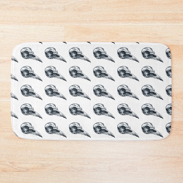 Item preview, Raven Skull - White designed and sold by notchristeehee.