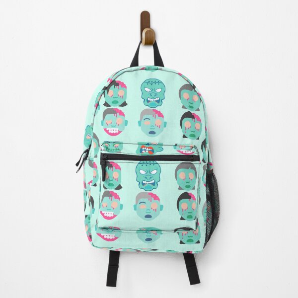 Item preview, Zombie Monster Halloween Pack Bright Turquoise designed and sold by everything4eva.