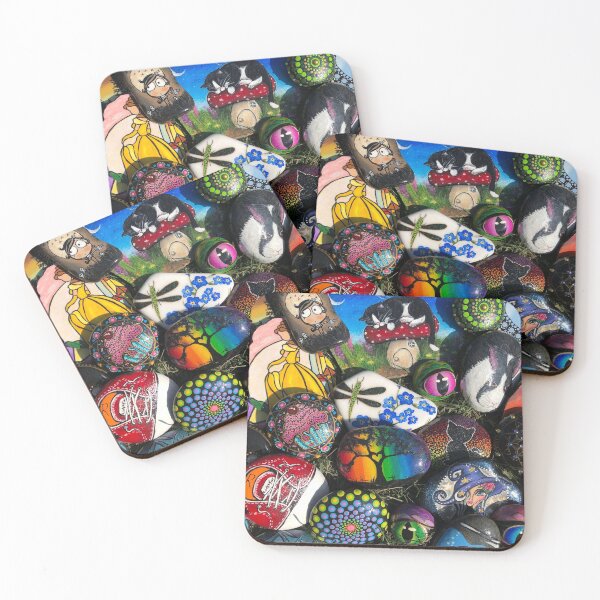 Item preview, Painted rocks designed and sold by rocksbysr.