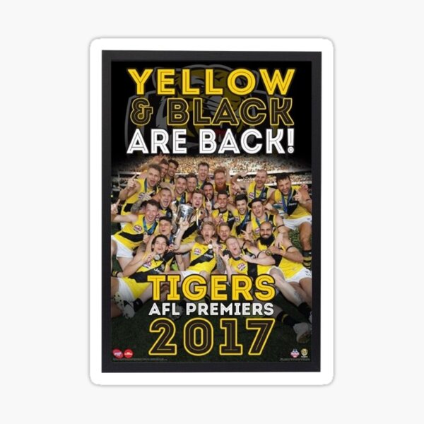 Item preview, Richmond 2017 Premiers Tigers AFL Football designed and sold by royce74.