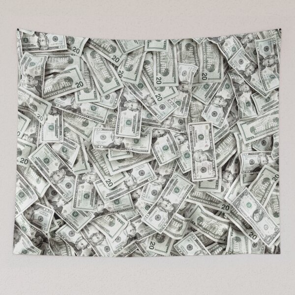 Item preview, Cash Money Dollar Bill Texture Photography designed and sold by elhefe.