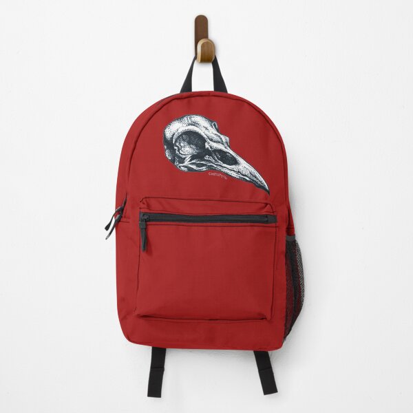 Item preview, Raven Skull - Red designed and sold by notchristeehee.