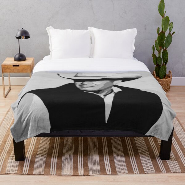 John Dutton (Kevin Costner) Yellowstone TV show Throw Blanket