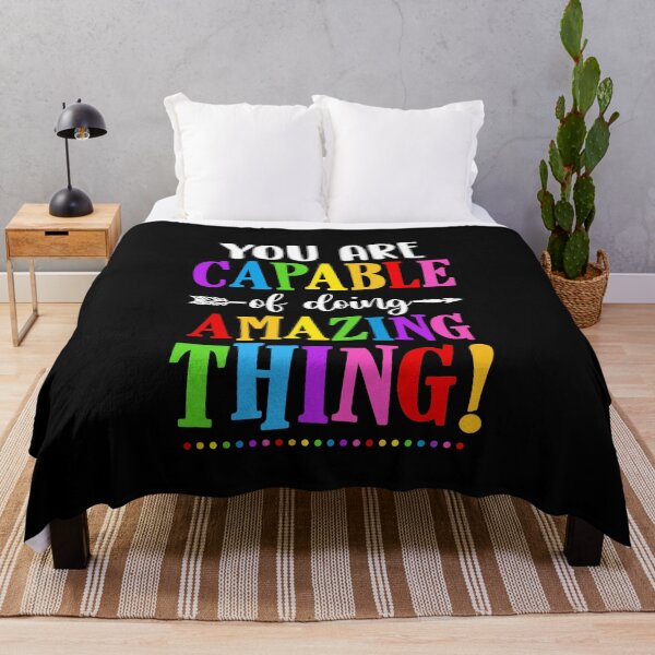 Item preview, You Are Capable Of Doing Amazing Things Teacher Classroom designed and sold by CreativeGift.
