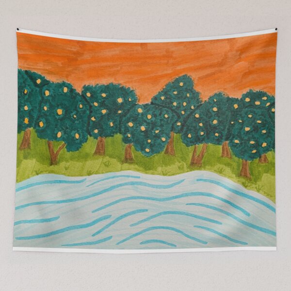 Item preview, Tangerine Trees and Marmalade Skies designed and sold by jhaare.