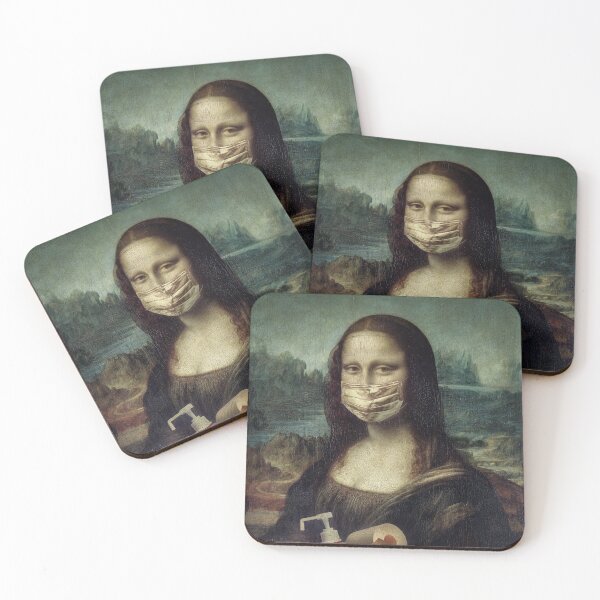 Item preview, Monalisa Covid-19 designed and sold by EGIT.