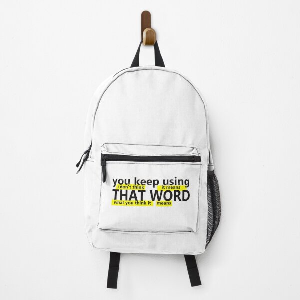 Item preview, You Keep Using That word Highlighted Minimalist designed and sold by Art-Tease.