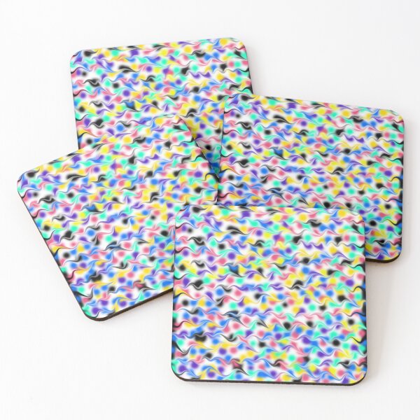 Item preview, abstract multicolor watercolor splash print art deco designed and sold by NikaAstra.