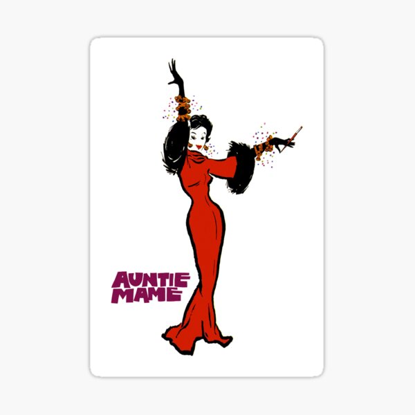 Auntie Mame (1958) - Mame Dennis Sticker