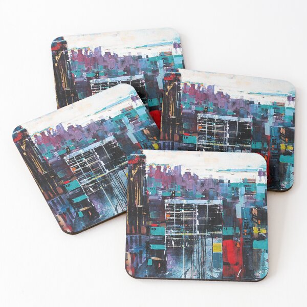 Item preview, Abstract city 2/3 ( center ) designed and sold by Underdott.