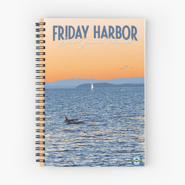 Item preview, Friday Harbor Travel Poster designed and sold by travelwitheric.