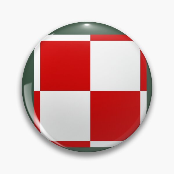 Artikelvorschau, Rot-weißes Schachbrettsymbol der polnischen Luftwaffe entworfen und verkauft von Krukowski.
