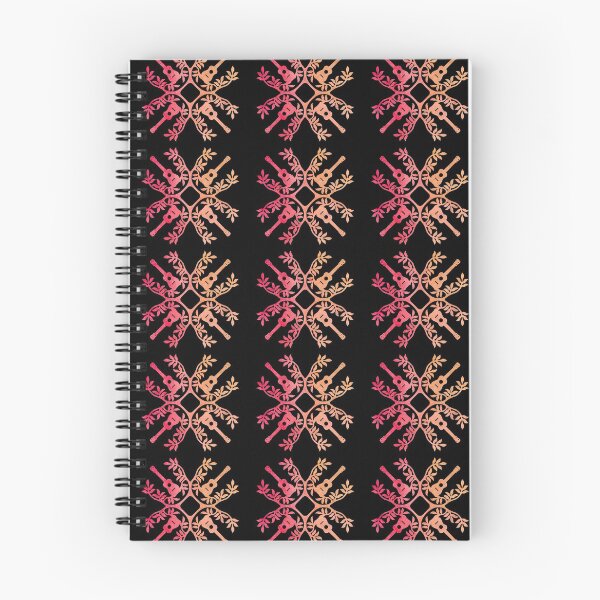 Item preview, Hawaii Mele Music Quilt Tribal Tattoo Ukulele design designed and sold by alohagiftbox.