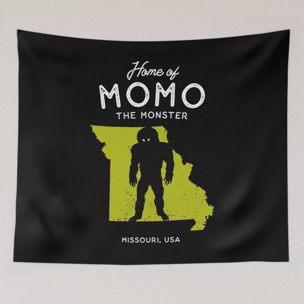 Item preview, Home of Momo The Monster - Missouri, USA designed and sold by strangeology.