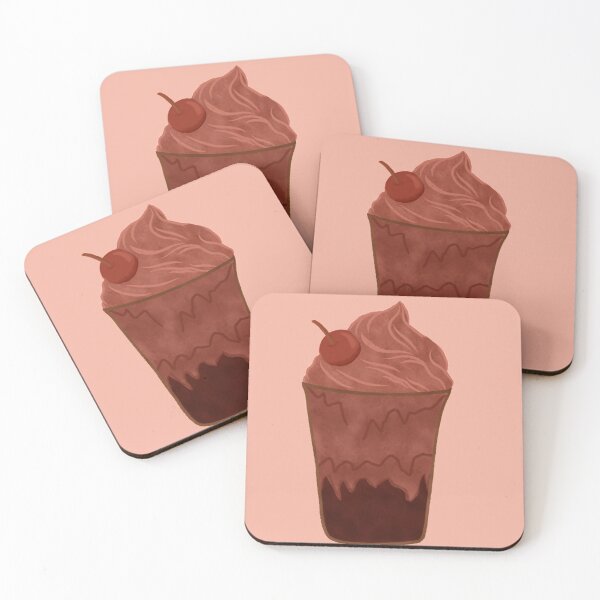Item preview, Choco Mocha Shake sticker designed and sold by crizzycreates.