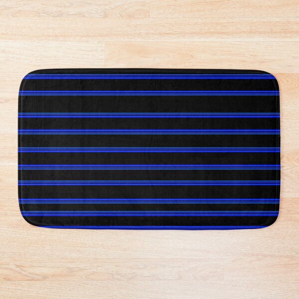 Item preview, Blue neon and black stripes designed and sold by Poptopia.