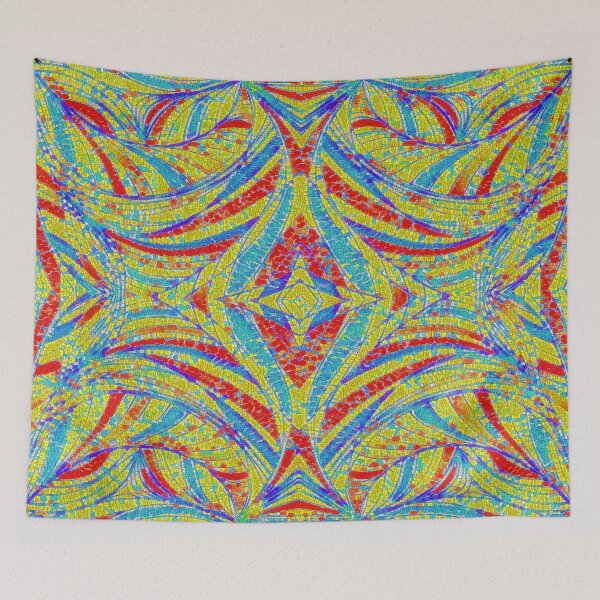 Item preview, Retro colors pattern designed and sold by umfhn.