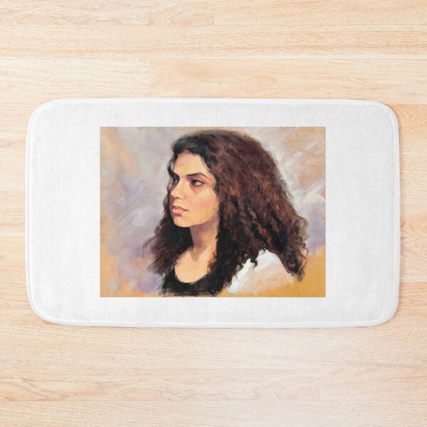 Item preview, Portrait of Natalie ~ oil painting designed and sold by Roz McQuillan Fine Art & Photography.
