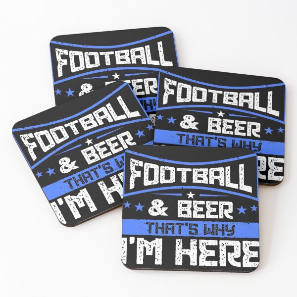 Artikelvorschau, Fußball und Bier Deshalb bin ich hier Geschenk, Game Day Geschenkdruck entworfen und verkauft von Lisbob.