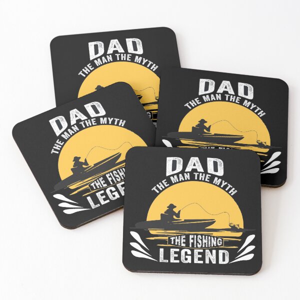 Item preview, DAD The Man The Myth The Fishing Legend designed and sold by FishingloversYT.