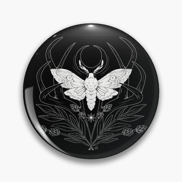 Moon Moth Pin