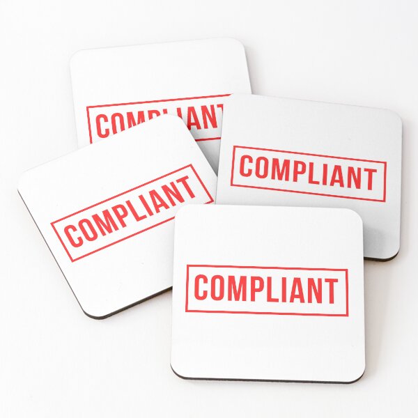 Item preview, Compliant! designed and sold by ComplianceMemes.