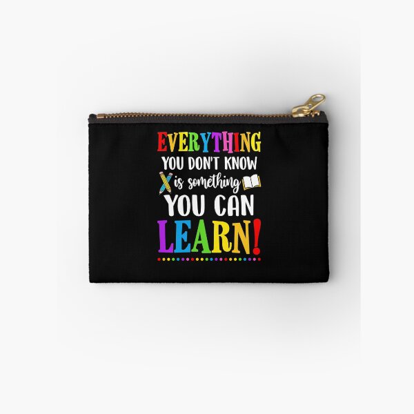 Item preview, Everything You Dont Know Can Learn Mindset Teacher Classroom designed and sold by CreativeGift.