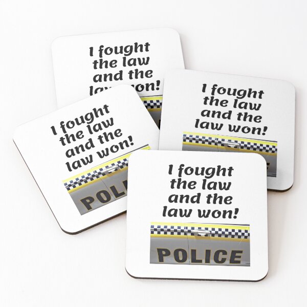 Item preview, I fought the law designed and sold by Andykinoz.