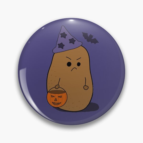 Item preview, Halloween Grumpy Potato Wizard designed and sold by GrimButterfly.