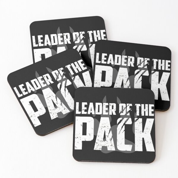 Item preview, Wolf Pack Gift design | Leader of The Pack Paw Print design print designed and sold by Lisbob.