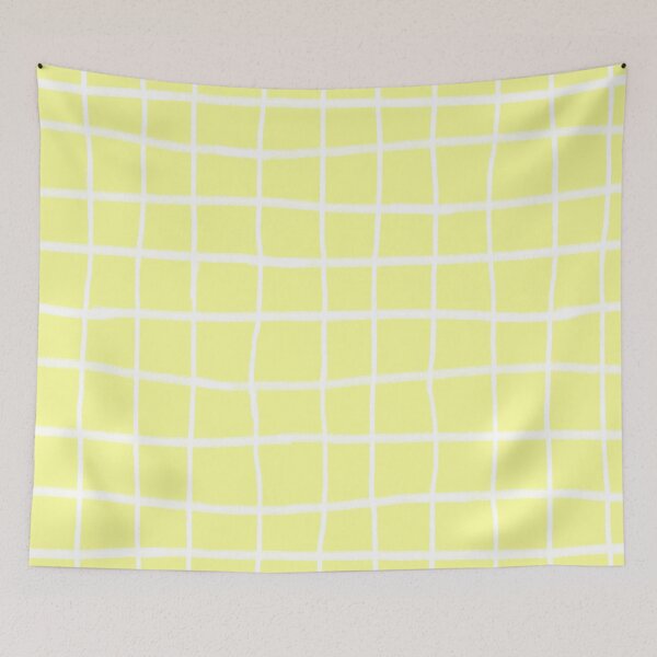 Item preview, Hand drawn pastel yellow pattern (sunshine yellow/ snow white) designed and sold by citrusapple.